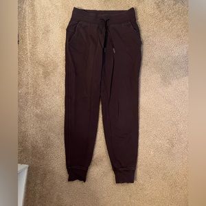 Lululemon burgundy joggers